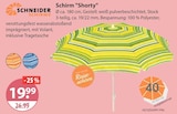 Schirm Shorty im V-Markt Prospekt Schirm Shorty von Schneider Schirme im aktuellen V-Markt Prospekt für 19,99 €