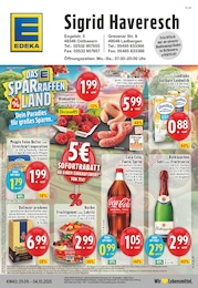 EDEKA Prospekt für Ostbevern: "Aktuelle Angebote", 24 Seiten, 29.09.2025 - 04.10.2025