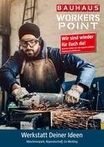 BAUHAUS Prospekt für Filderstadt mit 12 Seiten BAUHAUS Prospekt für Filderstadt: "WorkersPoint", 12 Seiten, 08.04.2021 - 31.07.2021