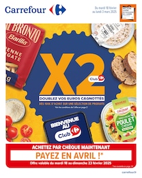 Prospectus Carrefour, "Carrefour" à Grossouvre et alentours, 101 pages, 18/02/2025 - 03/03/2025 Catalogue Carrefour "Carrefour" à Grossouvre et alentours, 101 pages, 18/02/2025 - 03/03/2025