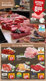 Aktueller REWE Prospekt mit Bratwurst, "Dein Markt", Seite 14