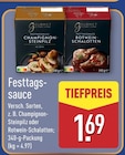 Festtagssauce Champignon-Steinpilz von Gourmet im aktuellen ALDI Nord Prospekt für 1,69 €