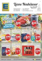 EDEKA Prospekt für Billerbeck mit 24 Seiten EDEKA Prospekt für Billerbeck: "Aktuelle Angebote", 24 Seiten, 22.09.2025 - 27.09.2025
