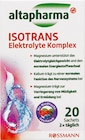 Ginkgo Gedächtnis+ Konzentration oder Isotrans Elektrolyte Komplex von Altapharma im aktuellen Rossmann Prospekt