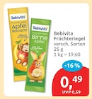 Früchteriegel von Bebivita im aktuellen budni Prospekt