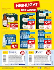 Mineralwasser im aktuellen Netto Marken-Discount Prospekt (Duisburg) Mineralwasser im Netto Marken-Discount Prospekt "Aktuelle Angebote" mit 68 Seiten (Duisburg)