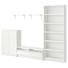 Aktuelles TV-Möbel, Kombination weiß 280x39x202 cm Angebot bei IKEA in Mainz ab 244,98 €