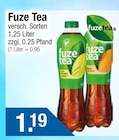 Erfrischungsgetränk im Getränke City Prospekt Erfrischungsgetränk von Fuze Tea im aktuellen Getränke City Prospekt für 1,19 €