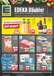 EDEKA Supermarkt Prospekt der aktuellen Woche mit 30 Seiten, gültig von 23.02.2026 bis 28.02.2026, in Bechhofen und Umgebung Aktueller EDEKA Supermarkt Prospekt in Bechhofen und Umgebung, "Wir lieben Lebensmittel!" mit 30 Seiten, 23.02.2026 - 28.02.2026