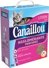 Litière agglomérante parfumée - CANAILLOU en promo à 2,00 € chez Intermarché Super Litière agglomérante parfumée - CANAILLOU dans le catalogue Intermarché Super