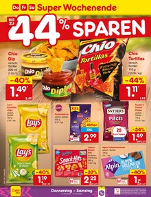 Chips im Netto Marken-Discount Prospekt "Aktuelle Angebote" mit 69 Seiten (Ulm)