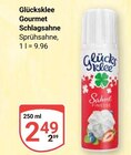 Gourmet Schlagsahne im Angebot bei GLOBUS in Halle Gourmet Schlagsahne Angebote von Glücksklee bei GLOBUS Halle für 2,49 €