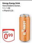 Aktuelle Energydrink Angebote bei GLOBUS in Neubrandenburg Aktuelles Gönrgy Energy Drink Angebot bei GLOBUS in Neubrandenburg ab 0,99 €