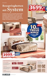 Aktueller Segmüller Prospekt mit Boxspringbett, "100 Jahre Segmüller Werkstätten", Seite 14
