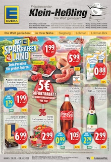 Aktueller EDEKA Prospekt "Aktuelle Angebote" Seite 1 von 24 Seiten für Siegburg