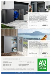 Mülltonnenbox Angebot im aktuellen Andresen & Jochimsen GmbH & Co. KG Prospekt auf Seite 12