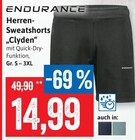 Herren-Sweatshorts „Clyden“ Angebote von Endurance bei Kaufhaus Stolz Kiel für 14,99 €