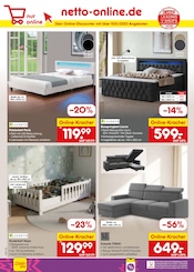 Ähnliche Schlafsofa Angebote im Prospekt "Aktuelle Angebote" von Netto Marken-Discount in Norderstedt Ähnliche Angebote wie Schlafsofa im Prospekt "Aktuelle Angebote" auf Seite 66 von Netto Marken-Discount in Norderstedt