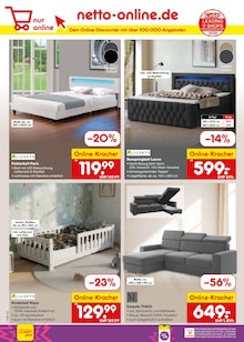 Ecksofa im aktuellen Netto Marken-Discount Prospekt (Hamburg) Ecksofa im Netto Marken-Discount Prospekt "Aktuelle Angebote" mit 75 Seiten (Hamburg)