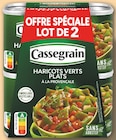 Haricots verts plats cuisinés à la provençale - CASSEGRAIN dans le catalogue Netto