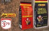 Grill Holzkohle Angebote von favorit bei GLOBUS Hanau für 3,79 €
