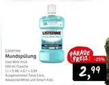 Aktuelle Handy Angebote bei Konsum in Dresden Aktuelles Mundspülung Cool Mint mild Angebot bei Konsum in Dresden ab 2,99 €