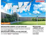 Wäscheschirm Linomatic De Luxe Cover 500 Angebote von Leifheit bei OBI Eisenach für 124,99 €