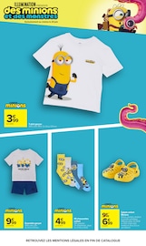 Promos Chaussettes dans le catalogue "Enfin les Vacances" de Carrefour Chaussettes en promo dans le catalogue Carrefour à la page 12