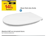 Abattant wc en duroplast blanc dans le catalogue Castorama