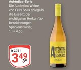 Auténtica-Serie im Angebot bei GLOBUS in Völklingen Auténtica-Serie Angebote von Felix Solís bei GLOBUS Völklingen für 3,49 €