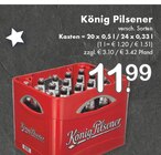 Pilsener im Angebot bei TOP Getränke in Meerbusch Pilsener Angebote von König Pilsener bei TOP Getränke Meerbusch für 11,99 €