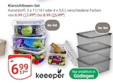 Klarsichtboxen-Set im Angebot bei GLOBUS in Saarbrücken Klarsichtboxen-Set Angebote von keeeper bei GLOBUS Saarbrücken für 6,99 €