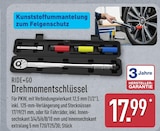 Drehmomentschlüssel von RIDE+GO im aktuellen ALDI Nord Prospekt für 17,99 €