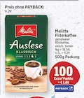 Filterkaffee von Melitta im aktuellen E center Prospekt