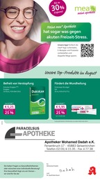 mea - meine apotheke Prospekt für Gelsenkirchen: "Unsere August-Angebote", 4 Seiten, 01.08.2025 - 31.08.2025