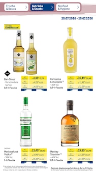 Wodka im aktuellen METRO Prospekt (Nürnberg) Wodka im METRO Prospekt "Wochenangebote Frische&Basics" mit 51 Seiten (Nürnberg)