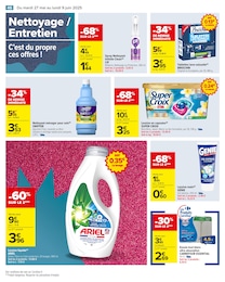 Prix et réduction Lave-Vaisselle dans le prospectus Carrefour en cours Offre Lave-Vaisselle dans le catalogue Carrefour du moment à la page 48