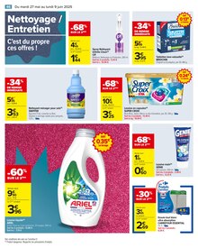 Promo Cif dans le catalogue Carrefour du moment à la page 48
