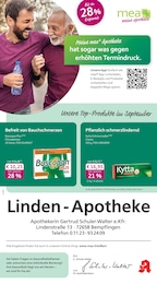 mea - meine apotheke Prospekt für Neckartenzlingen mit 4 Seiten mea - meine apotheke Prospekt für Neckartenzlingen: "Unsere September-Angebote", 4 Seiten, 01.09.2025 - 30.09.2025