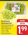 Tafeltrauben hell im Angebot bei EDEKA in Jena Tafeltrauben hell Angebote von Gut & Günstig bei EDEKA Jena für 1,99 €