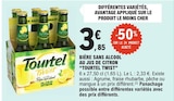 Bière sans alcool au jus de citron - TOURTEL à 3,85 € dans le catalogue E.Leclerc