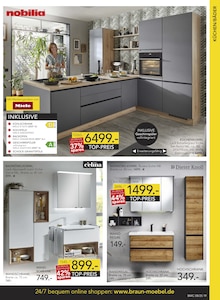 Kühlschrank im aktuellen BRAUN Möbel-Center Prospekt (Rastatt) Kühlschrank im BRAUN Möbel-Center Prospekt "Gröööößter Sale des Jahres!" mit 20 Seiten (Rastatt)