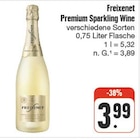 Premium Sparkling Wine bei nah und gut im Stegaurach Prospekt für 3,99 €