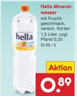 Mineralwasser bei Netto Marken-Discount im Prospekt "" für 0,89 €