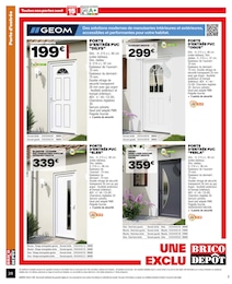 Offre Porte D'entrée dans le catalogue Brico Dépôt du moment à la page 28