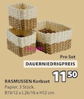 Korbset von RASMUSSEN für 11,50 € bei JYSK im Angebot Korbset von RASMUSSEN im aktuellen JYSK Prospekt