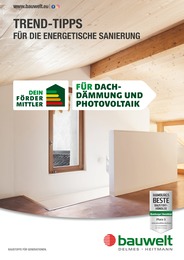 Delmes Bauwelt Prospekt für Kakenstorf: "Trend-Tipps FÜR DIE ENERGETISCHE SANIERUNG", 11 Seiten, 24.05.2024 - 02.06.2024