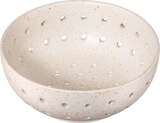dm-drogerie markt Einbeck - Obstschale/Sieb aus Keramik für Früchte, offwhite Angebot im Prospekt Obstschale/Sieb aus Keramik für Früchte, offwhite bei dm-drogerie markt im Einbeck Prospekt für 6,95 €
