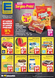 Aktueller EDEKA Supermärkte Prospekt für Großhansdorf: Top Angebote mit 20} Seiten, 01.07.2024 - 06.07.2024
