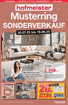 Ecksofa im aktuellen hofmeister Prospekt (Stuttgart) Ecksofa im hofmeister Prospekt "DIE ERLEBNIS-WOHNZENTREN" mit 12 Seiten (Stuttgart)